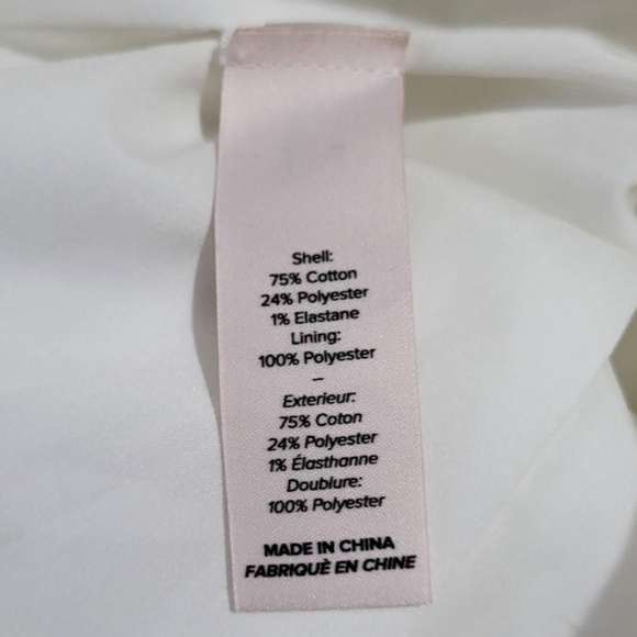 $395 Unworn Cinq A Sept Khloe White Denim Blazer - Picture 10 of 10